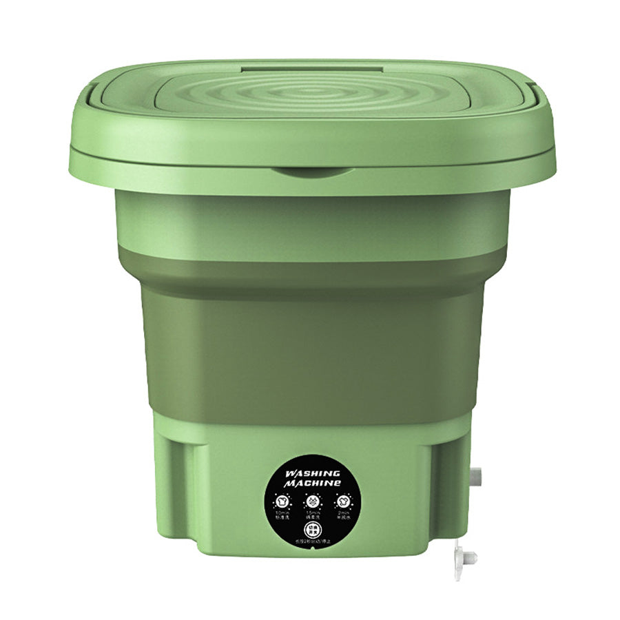 Green Portable Mini Folding Washing Machine