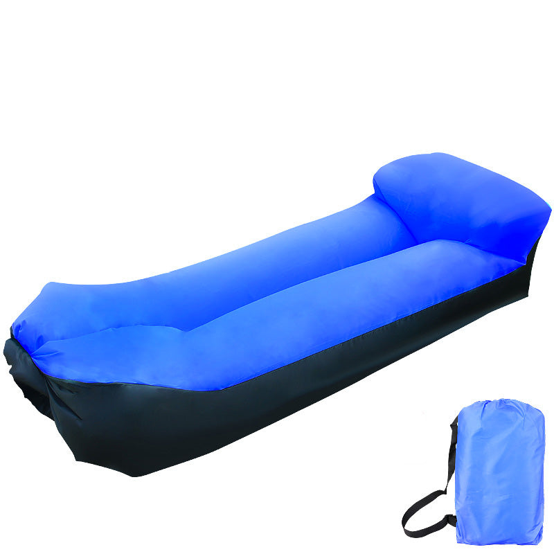 Blue Inflatable Air Sofa Bed