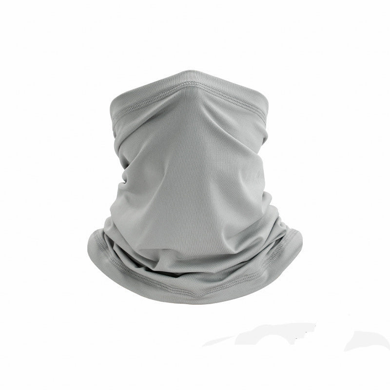 Light Grey Breathable Multifunctional Headscarf on a white surface