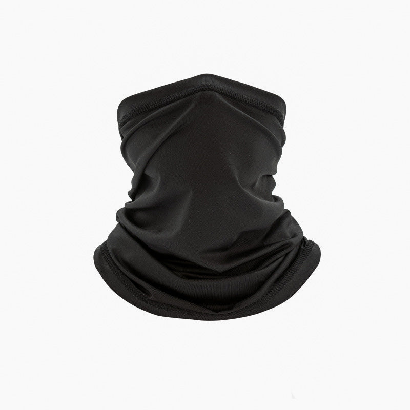 Dark Grey Breathable Multifunctional Headscarf on a white surface