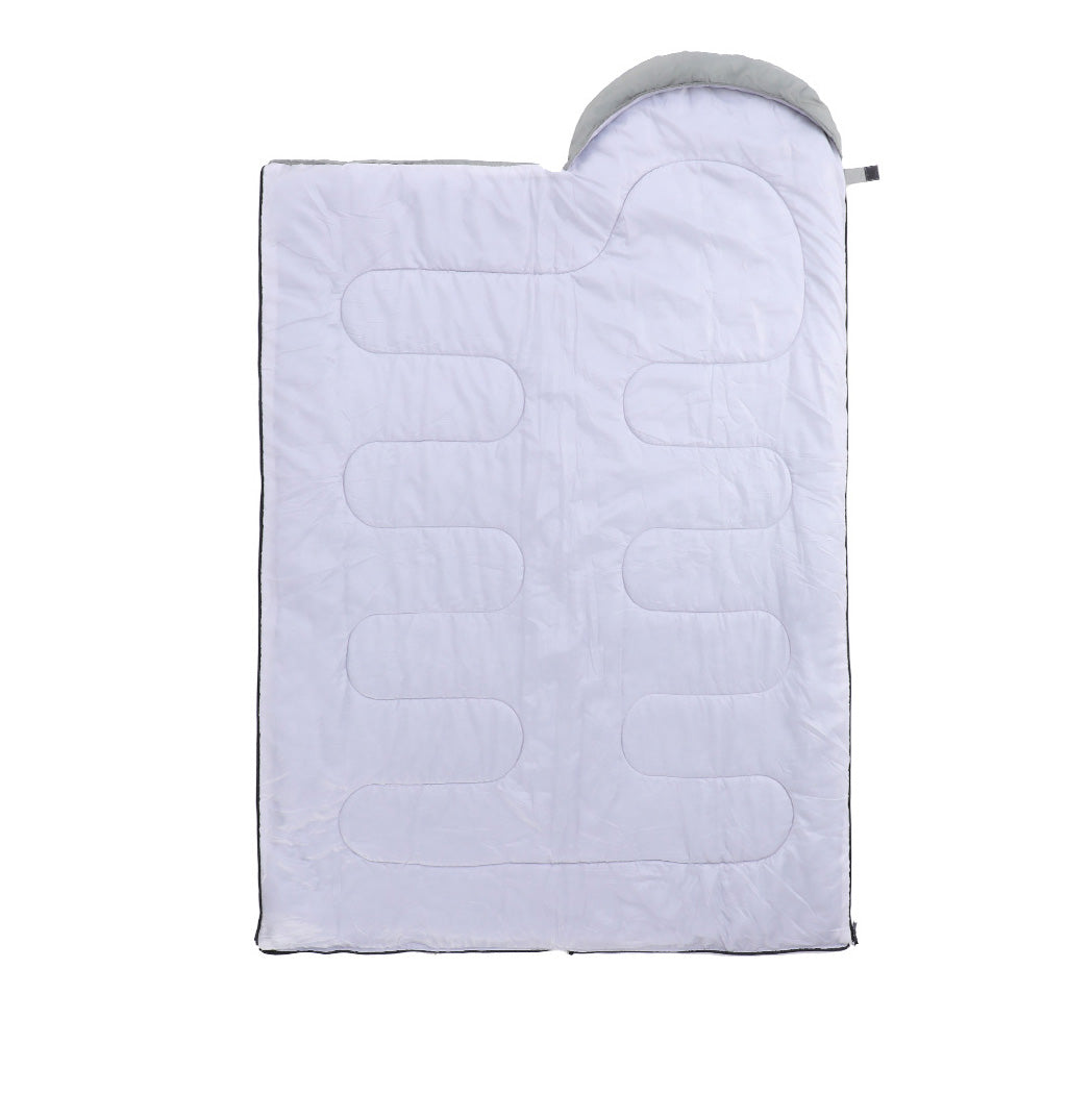 Inside of the Nature Hike Portable Waterproof Sleeping Bag.