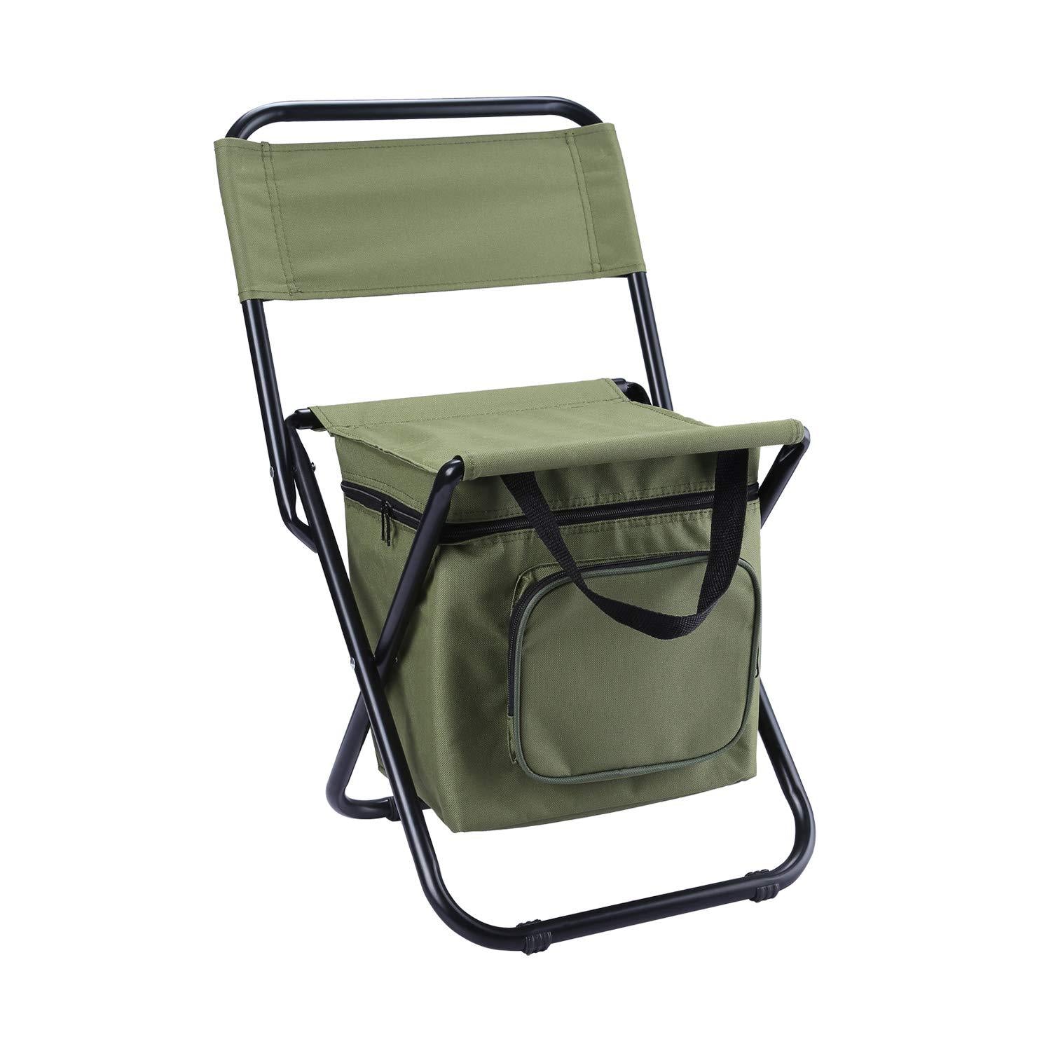 Green Portable Folding Camping Chair