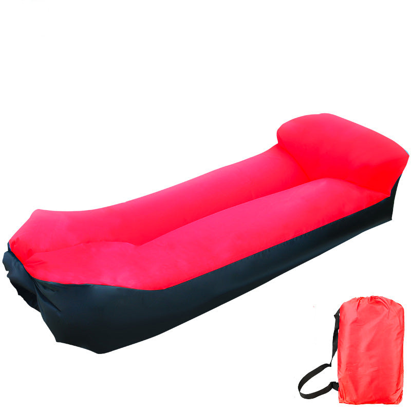 Red Inflatable Air Sofa Bed