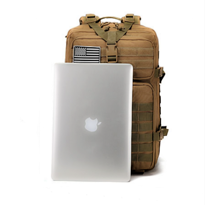 Leaning the laptop Military Tactical Backpack