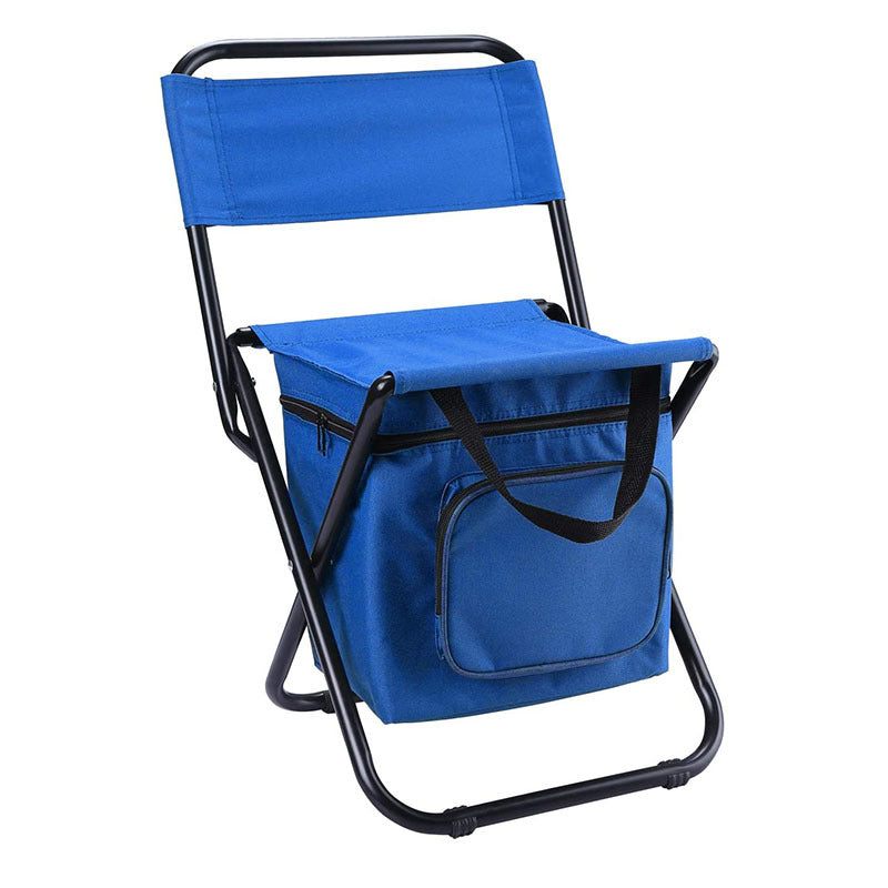 Blue Portable Folding Camping Chair
